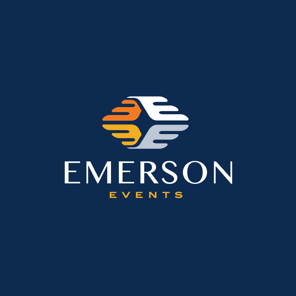 Emerson Events—Letter E Logo Design – Logo Cowboy